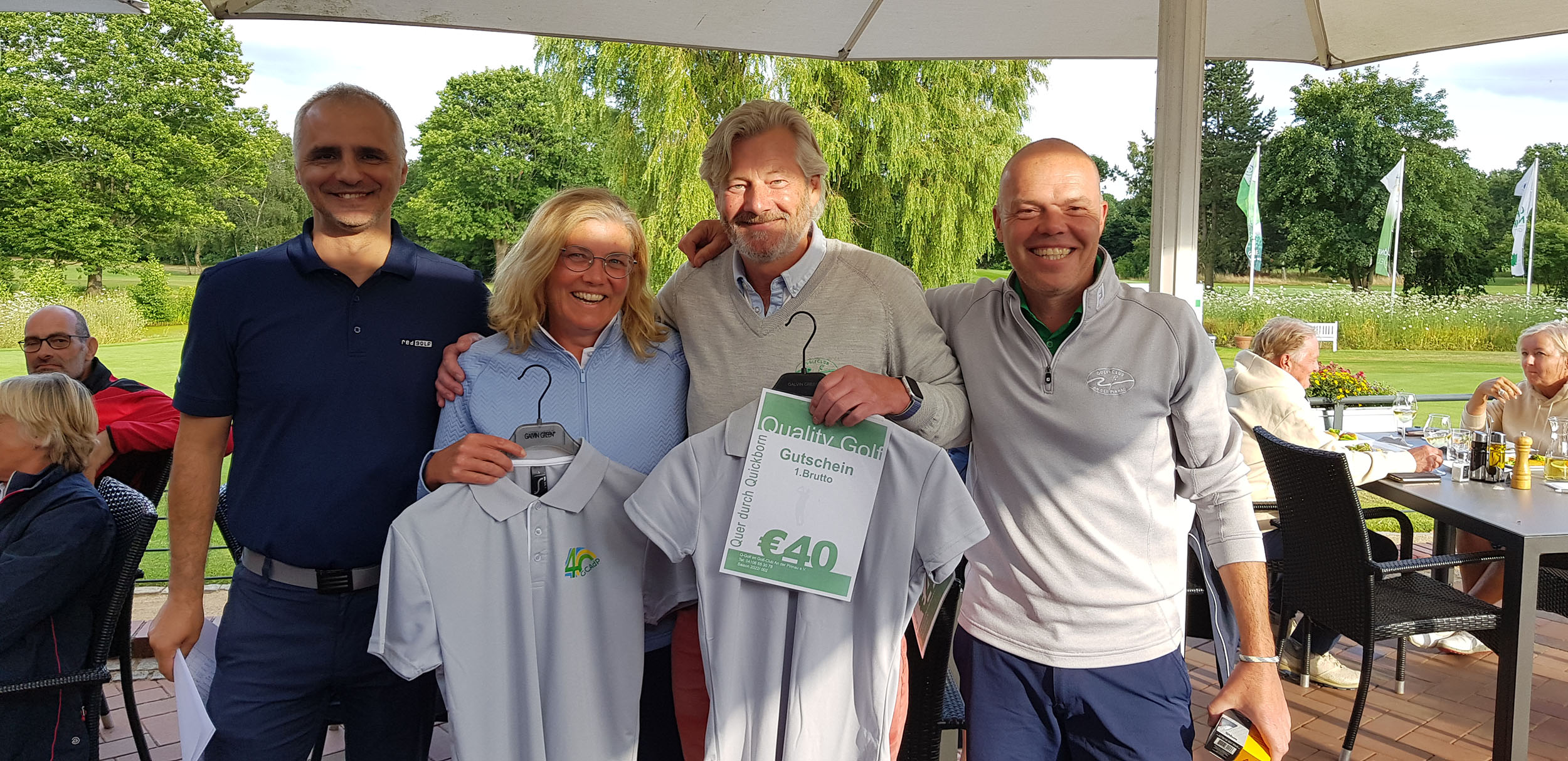 Quer durch Quickborn An der Pinnau 27 Loch Golfplatz vor